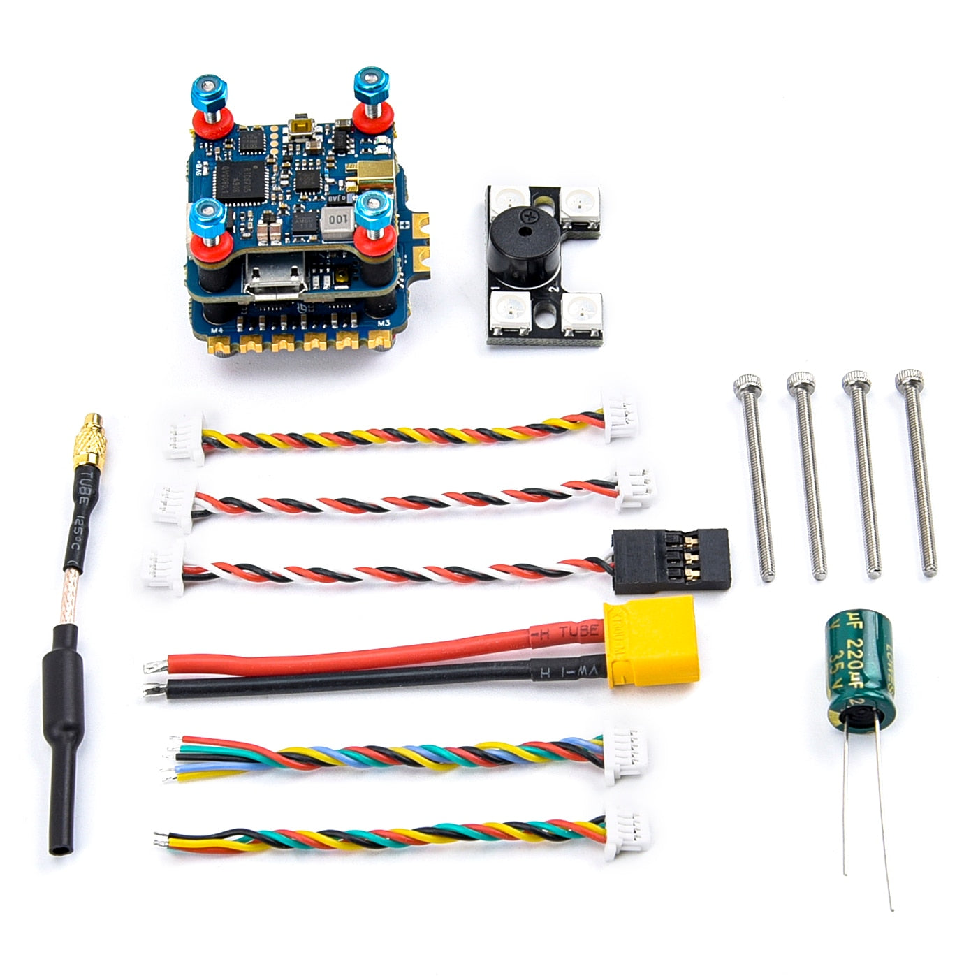 Cyclone Mini F405 F4 / F4 NOXE V3 & 15A / 35A ESC 400mW VTX Mini Stack for RC Drone FPV Racing Freestyle Toothpick Tinywhoop