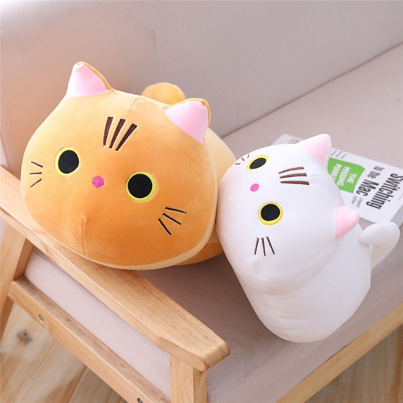 25/35/50cm Cartoon cat plush toy Children's Sofa Pillow Cushion Down Cotton Padded plush Soft Toys Cute Animal children's gift