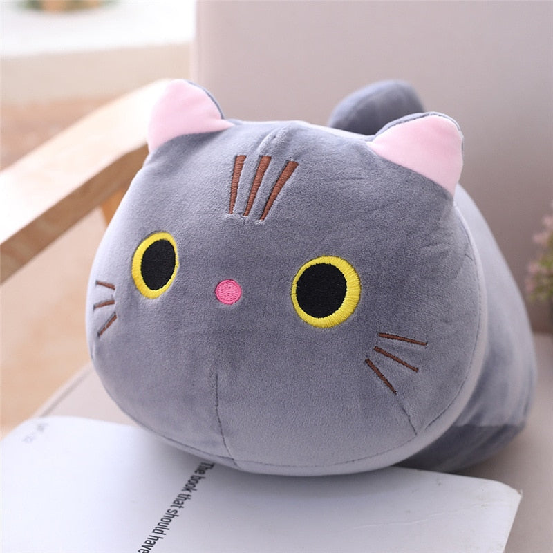 25/35/50cm Cartoon cat plush toy Children's Sofa Pillow Cushion Down Cotton Padded plush Soft Toys Cute Animal children's gift
