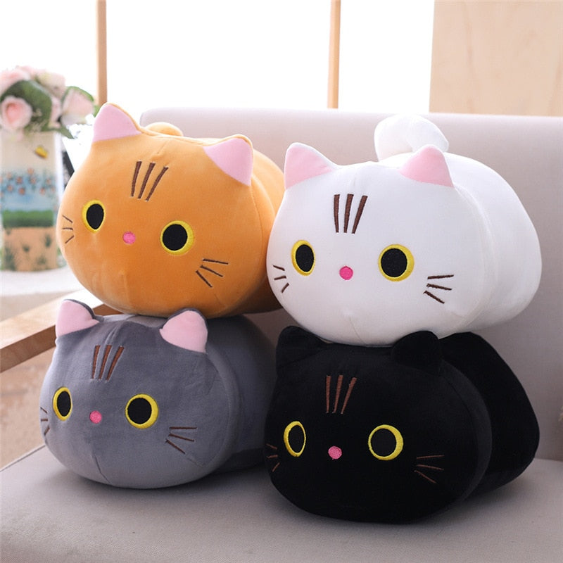25/35/50cm Cartoon cat plush toy Children's Sofa Pillow Cushion Down Cotton Padded plush Soft Toys Cute Animal children's gift
