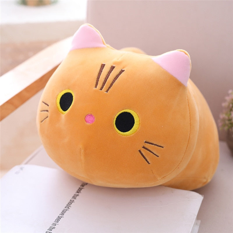 25/35/50cm Cartoon cat plush toy Children's Sofa Pillow Cushion Down Cotton Padded plush Soft Toys Cute Animal children's gift