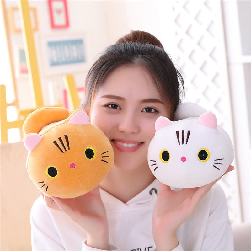25/35/50cm Cartoon cat plush toy Children's Sofa Pillow Cushion Down Cotton Padded plush Soft Toys Cute Animal children's gift