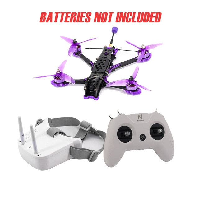 NVision TCMMRC FPV 3/5 Inch Racing Drone Carbon Fiber Kit Novice Drone 4k profesi for RC Racing Quadcopter with Camera Dron