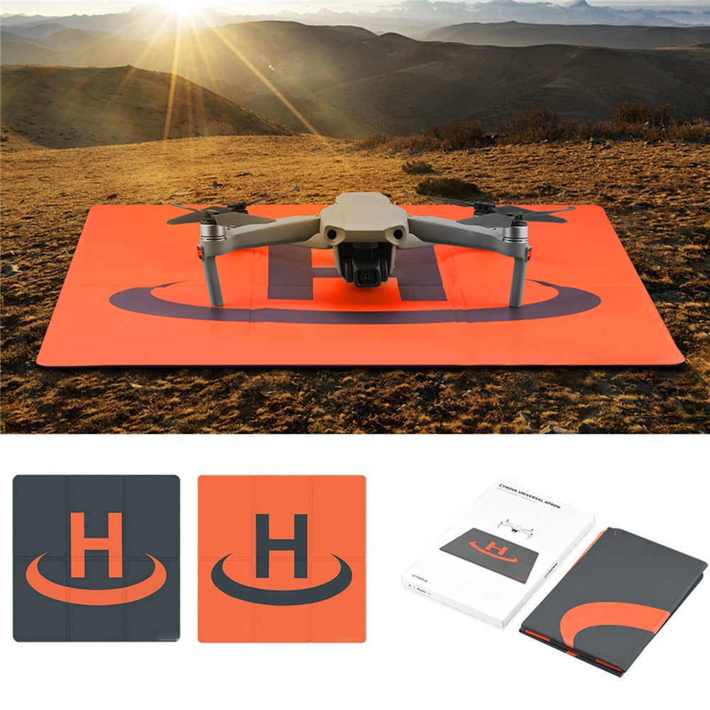 Portable Drone Landing Pad Foldable Parking Apron for DJI Mavic Air 2/ Mavic Pro/ Mavic 2/ Mavic Min/ Spark/ Phantom Drone