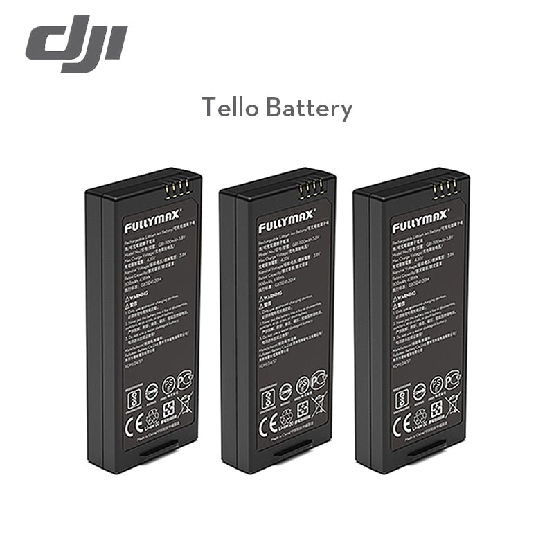 DJI Original Tello Flight Battery with 1100 mAh 3.8 V 13-min Flight for DJI Tello Drone Battery Parts
