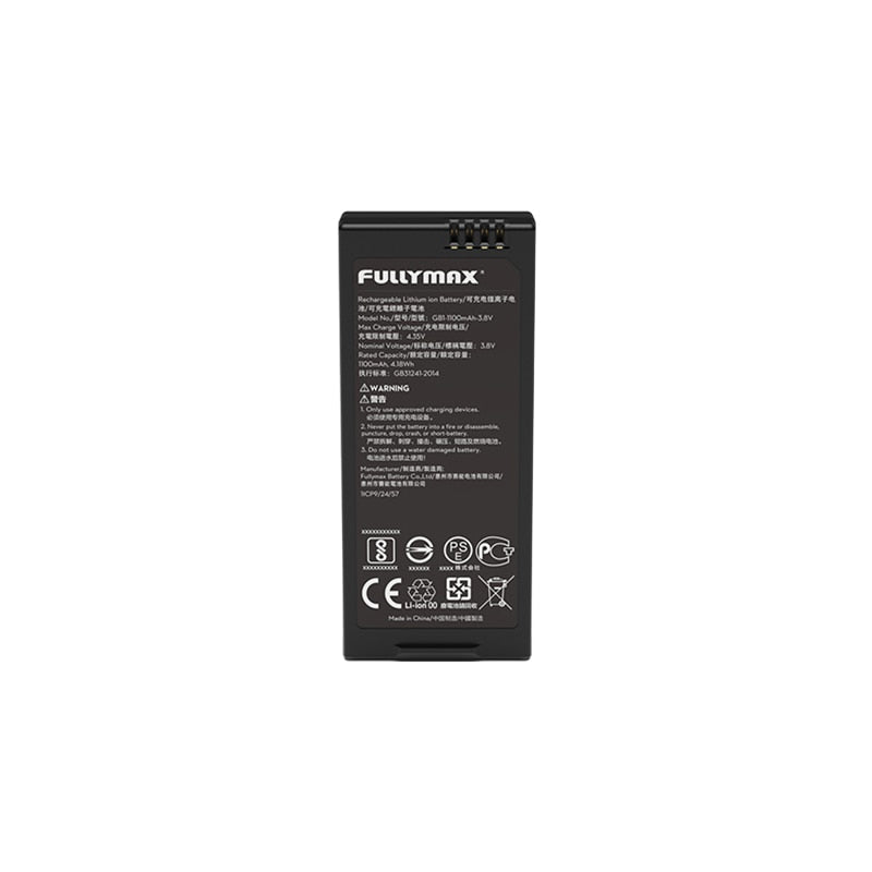 DJI Original Tello Flight Battery with 1100 mAh 3.8 V 13-min Flight for DJI Tello Drone Battery Parts