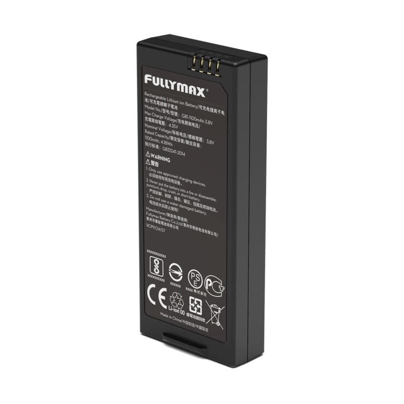 DJI Original Tello Flight Battery with 1100 mAh 3.8 V 13-min Flight for DJI Tello Drone Battery Parts