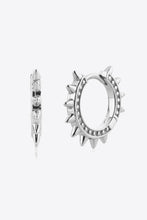 Load image into Gallery viewer, 925 Sterling Silver Huggie Earrings
