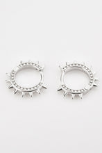 Load image into Gallery viewer, 925 Sterling Silver Huggie Earrings
