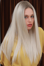 Load image into Gallery viewer, 13*2&quot; Lace Front Wigs Synthetic Long Straight 26&quot; Heat Safe 150% Density
