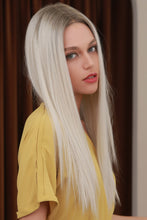 Load image into Gallery viewer, 13*2&quot; Lace Front Wigs Synthetic Long Straight 26&quot; Heat Safe 150% Density
