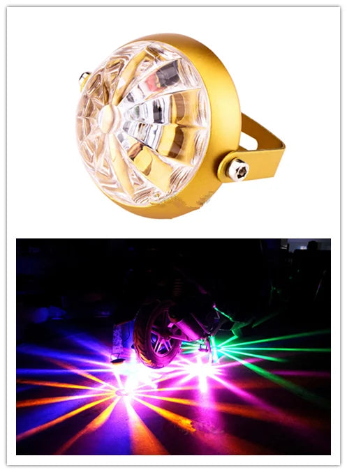 1pc 12V Car LED Chassis Light  Lamp 3 Modes
