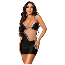 Load image into Gallery viewer, Black Night Club Dress Mesh Skirt
