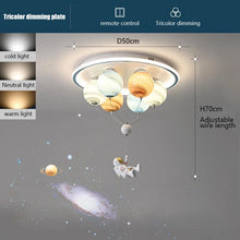 Load image into Gallery viewer, Astronaut Modern Led Ceiling Light Creative Planet
