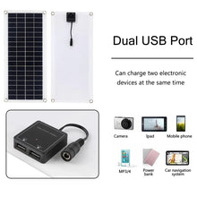 Load image into Gallery viewer, 1000W Solar Panel Kit 12V USB Charging Solar Cell 10A-150A Controller Portable Waterproof Solar Panel
