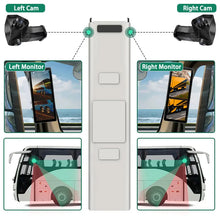 Load image into Gallery viewer, 12.3 Digital Mirror Camera System for the 1984 f250 catalog Truck DVR HD Reverse Side Mirror Rear View Long Arm Camera Monitor System
