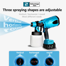 Load image into Gallery viewer, 1000ML Electric Spray Gun High Power Cordless Paint Sprayer HVLP Auto Furniture Steel Coating Airbrush For Makita 18V Battery
