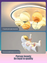 Load image into Gallery viewer, Astronaut Modern Led Ceiling Light Creative Planet
