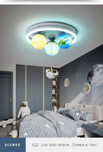 Load image into Gallery viewer, Astronaut Modern Led Ceiling Light Creative Planet
