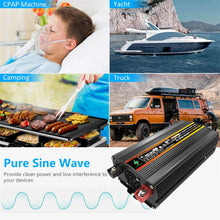 Load image into Gallery viewer, 10000W/12000W Pure Sine Wave Inverter LED Display DC 12 TO AC 220V 110V
