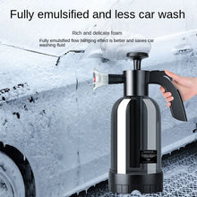 Load image into Gallery viewer, 2L Hand Pump Foam Sprayer with 3 Types Foam Cannon Snow Foam car wash
