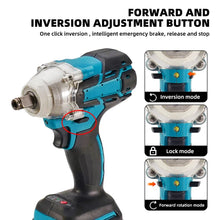 Load image into Gallery viewer, 520N.m Cordless Electric Impact Wrench Brushless Electric Wrench Hand Drill Socket Power Tool For Makita 388V Battery
