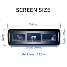 Load image into Gallery viewer, 29Inch Android 9.0 Car Roof Monitor Ceiling Screen With 16G HD Tv Rear Seat Theater
