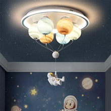 Load image into Gallery viewer, Astronaut Modern Led Ceiling Light Creative Planet
