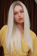 Load image into Gallery viewer, 13*2&quot; Lace Front Wigs Synthetic Long Straight 26&quot; Heat Safe 150% Density
