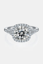 Load image into Gallery viewer, 3 Carat Moissanite Halo Ring
