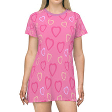 Load image into Gallery viewer, All Over Print T-Shirt Dress
