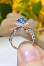 Load image into Gallery viewer, 925 Sterling Silver 1 Carat Moissanite Cluster Ring
