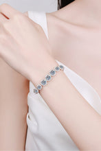 Load image into Gallery viewer, 925 Sterling Silver 10.4 Carat Moissanite Bracelet
