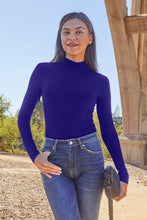 Load image into Gallery viewer, Basic Bae Full Size Mock Neck Long Sleeve Bodysuit
