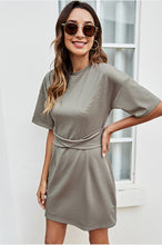 Load image into Gallery viewer, Belted Shirt Dress
