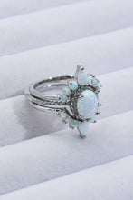 Load image into Gallery viewer, 925 Sterling Silver Opal Ring
