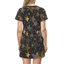 Load image into Gallery viewer, All Over Print T-Shirt Dress
