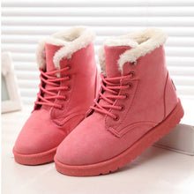 Load image into Gallery viewer, 2022 Winter Boots Women Snow Women Shoes Flat Hell Casual Winter Shoes Woman Ankle Boots Plush Warm Botas Mujer 35-43 WSH3132
