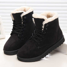 Load image into Gallery viewer, 2022 Winter Boots Women Snow Women Shoes Flat Hell Casual Winter Shoes Woman Ankle Boots Plush Warm Botas Mujer 35-43 WSH3132
