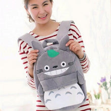 Load image into Gallery viewer, 25/35cm New Arrival Funny Creative Cute Totoro Plush Backpack Cute Soft School Bag Kids Child girl Cartoon coin Bag kawaii gift
