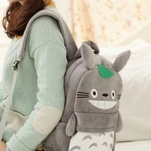 Load image into Gallery viewer, 25/35cm New Arrival Funny Creative Cute Totoro Plush Backpack Cute Soft School Bag Kids Child girl Cartoon coin Bag kawaii gift
