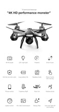 Load image into Gallery viewer, 2021 New JC801 Professional Dual Camera Remote Control Helicopter 4K Dual Camera
