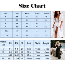 Load image into Gallery viewer, 2020 Sexy Beach Dress Swimwear Women Beach Cover Up Cardigan Swimwear Bikini Cover ups Robe Plage Zaful Dress for Beach
