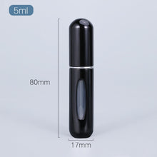 Load image into Gallery viewer, 5ml Perfume spray Empty Bottle  Refillable For Traveling
