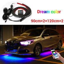 Load image into Gallery viewer, 12V LED Car Underglow Light Kit Under Car Flexible Chassis
