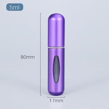 Load image into Gallery viewer, 5ml Perfume spray Empty Bottle  Refillable For Traveling
