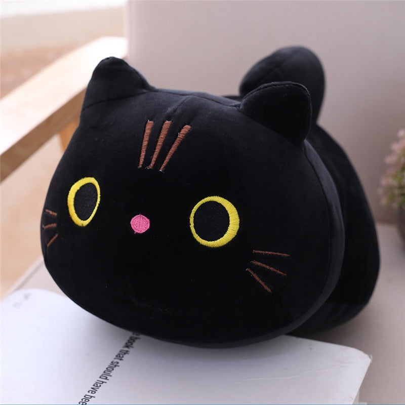 25/35/50cm Cartoon cat plush toy Children&#39;s Sofa Pillow Cushion Down Cotton Padded plush Soft Toys Cute Animal children&#39;s gift