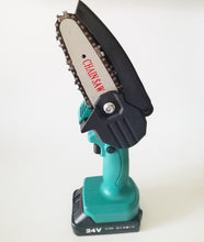 Load image into Gallery viewer, 4-inch chainsaw blade and guide for 24V Lithium Battery Portable
