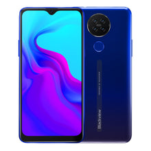 Load image into Gallery viewer, Blackview A80 Quad Rear Camera Android 10.0 Go Mobile Phone 6.21&#39; Waterdrop HD Screen 2GB+16GB Cellphone 4200mAh 4G Smartphone
