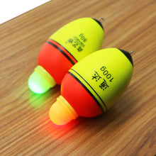 Load image into Gallery viewer, 5Pcs Double Optical  Night Led Electronic  Fishing Float Long Shot Drift Rod Stopper Floats Light Pesca
